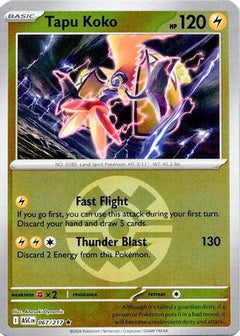 Tapu Koko (Quick Ball) (67) [ME: Ascended Heroes] Reverse Holofoil - Deck Out Gaming