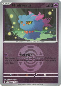 Misdreavus - 085/217 (Dusk Ball) (85) [ME: Ascended Heroes] Reverse Holofoil-1