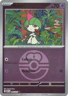 Ralts (Love Ball) (87) [ME: Ascended Heroes] Reverse Holofoil-1