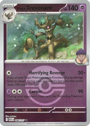 Hop's Trevenant - 096/217 (Poke Ball) (96) [ME: Ascended Heroes] Reverse Holofoil-1