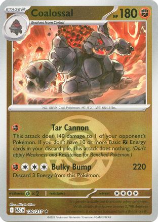 Coalossal (Dusk Ball) (120) [ME: Ascended Heroes] Reverse Holofoil-1