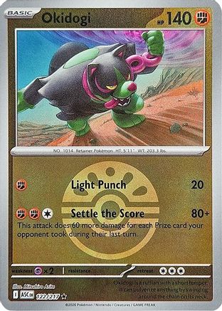 Okidogi (Friend Ball) (122) [ME: Ascended Heroes] Reverse Holofoil - Deck Out Gaming