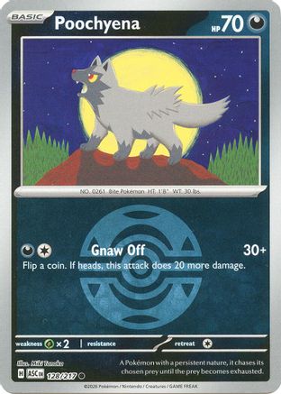 Poochyena (Dusk Ball) (128) [ME: Ascended Heroes] Reverse Holofoil-1