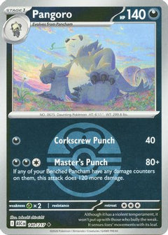 Pangoro (Love Ball) (140) [ME: Ascended Heroes] Reverse Holofoil-1
