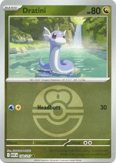 Dratini (Love Ball) (150) [ME: Ascended Heroes] Reverse Holofoil-1