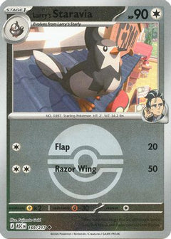 Larry's Staravia (Poke Ball) (169) [ME: Ascended Heroes] Reverse Holofoil-1