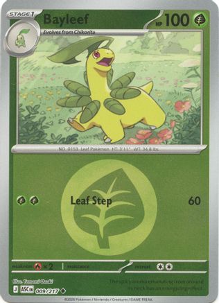 Bayleef (Energy Symbol Pattern) (9) [ME: Ascended Heroes] Reverse Holofoil