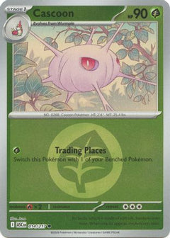 Cascoon (Energy Symbol Pattern) (14) [ME: Ascended Heroes] Reverse Holofoil-1