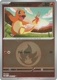Charmander (Energy Symbol Pattern) (20) [ME: Ascended Heroes] Reverse Holofoil-1