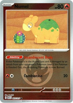 Numel - 027/217 (Energy Symbol Pattern) (27) [ME: Ascended Heroes] Reverse Holofoil-1