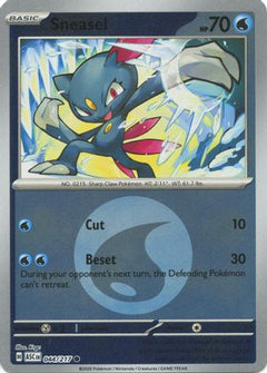 Sneasel (Energy Symbol Pattern) (44) [ME: Ascended Heroes] Reverse Holofoil-1