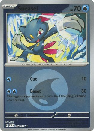 Sneasel (Energy Symbol Pattern) (44) [ME: Ascended Heroes] Reverse Holofoil-1