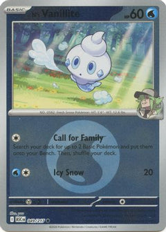 N's Vanillite (Energy Symbol Pattern) (49) [ME: Ascended Heroes] Reverse Holofoil-1