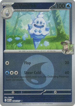 N's Vanillish (Energy Symbol Pattern) (50) [ME: Ascended Heroes] Reverse Holofoil-1