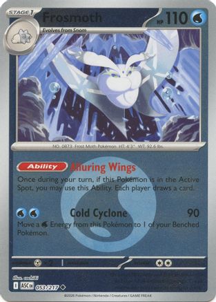 Frosmoth (Energy Symbol Pattern) (53) [ME: Ascended Heroes] Reverse Holofoil-1