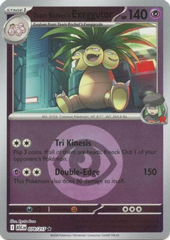 Team Rocket's exeggutor (Energy Symbol Pattern) (78) [ME: Ascended Heroes] Reverse Holofoil-1