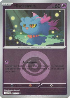 Misdreavus - 085/217 (Energy Symbol Pattern) (85) [ME: Ascended Heroes] Reverse Holofoil-1