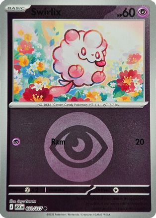 Swirlix (Energy Symbol Pattern) (93) [ME: Ascended Heroes] Reverse Holofoil - Deck Out Gaming
