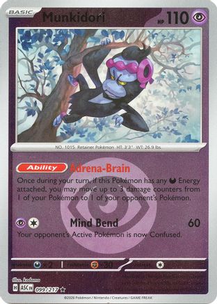 Munkidori (Energy Symbol Pattern) (99) [ME: Ascended Heroes] Reverse Holofoil-1