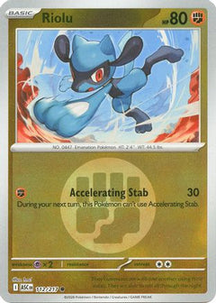 Riolu (Energy Symbol Pattern) (112) [ME: Ascended Heroes] Reverse Holofoil-1