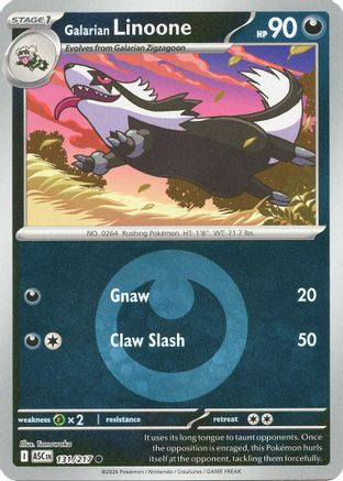 Galarian Linoone (Energy Symbol Pattern) (131) [ME: Ascended Heroes] Reverse Holofoil-1