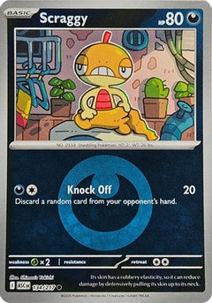 Scraggy (Energy Symbol Pattern) (134) [ME: Ascended Heroes] Reverse Holofoil - Deck Out Gaming