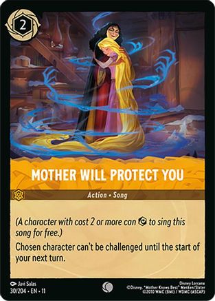 Mother Will Protect You (30/204) [Winterspell] Cold Foil - Deck Out Gaming