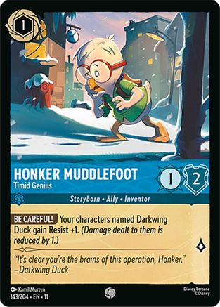 Honker Muddlefoot - Timid Genius (143/204) [Winterspell] - Deck Out Gaming