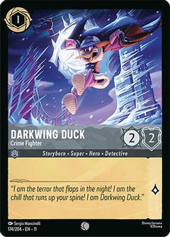 Darkwing Duck - Crime Fighter (174/204) [Winterspell] Cold Foil - Deck Out Gaming