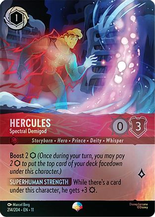 Hercules - Spectral Demigod (Epic) (214/204) [Winterspell] Holofoil - Deck Out Gaming