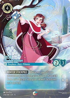 Belle - Snowfield Strategist (Enchanted) (236/204) [Winterspell] Holofoil - Deck Out Gaming