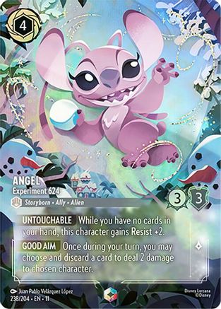 Angel - Experiment 624 (Enchanted) (238/204) [Winterspell] Holofoil - Deck Out Gaming