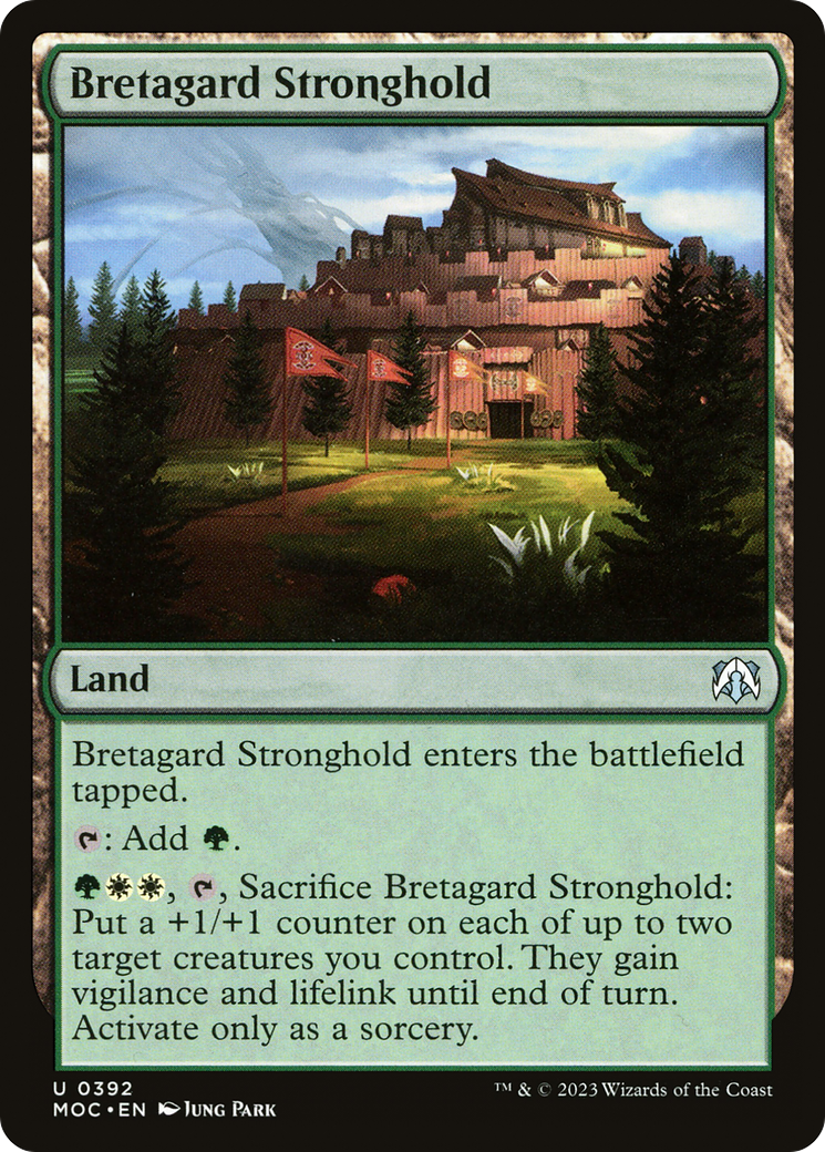 Bretagard Stronghold (392) [March of the Machine Commander] - Deck Out Gaming