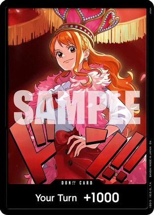 DON!! Card (Nami) [Extra Booster: One Piece Heroines Edition] Foil-1