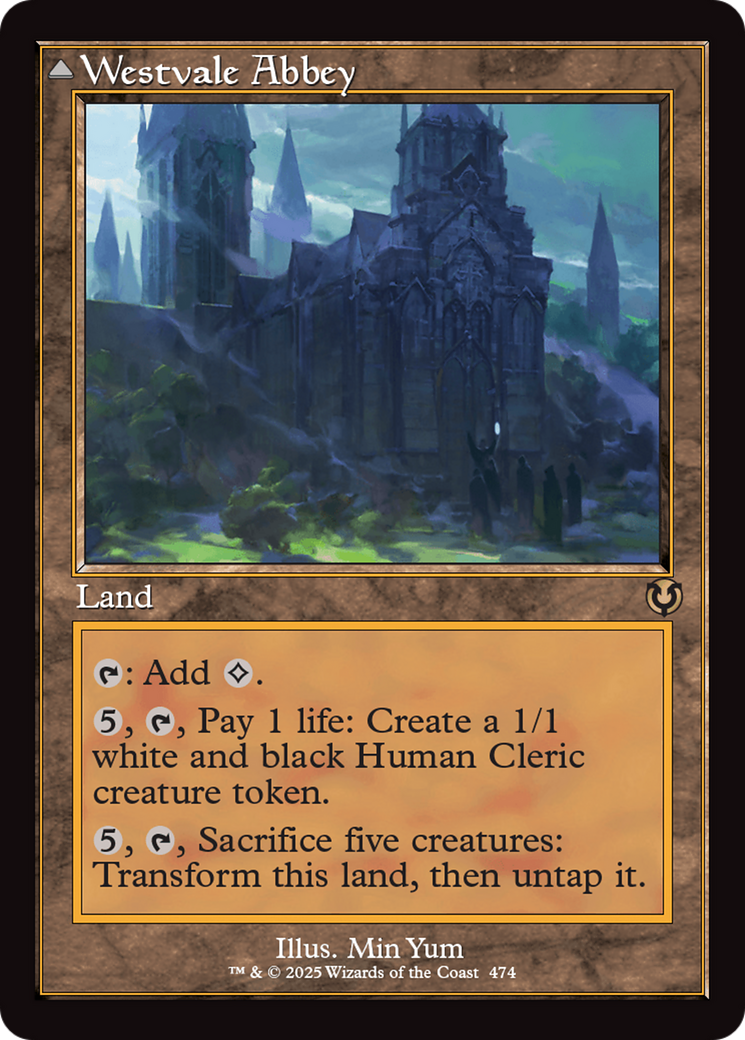 Westvale Abbey (Retro Frame) (474) [Innistrad Remastered] - Deck Out Gaming