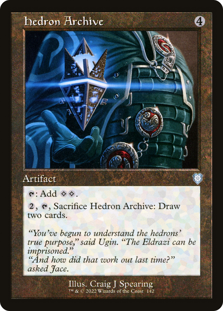 Hedron Archive (Retro Frame) (142) [Commander: The Brothers' War] - Deck Out Gaming