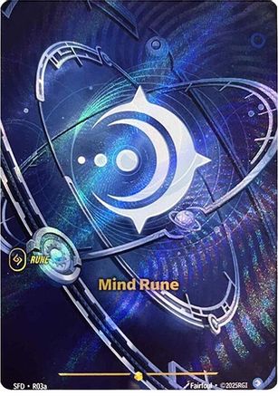 Mind Rune (Alternate Art) (R03a) [Spiritforged] Foil - Deck Out Gaming