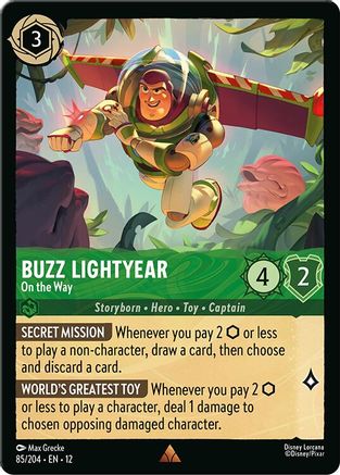 Buzz Lightyear - On the Way (85/204) [Wilds Unknown] - Deck Out Gaming
