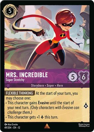 Mrs. Incredible - Super Stretchy (49/204) [Wilds Unknown] Cold Foil - Deck Out Gaming