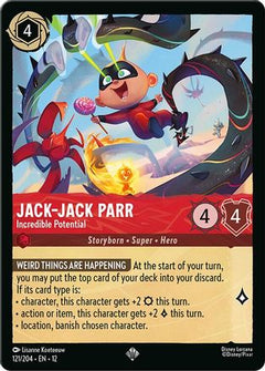 Jack-Jack Parr - Incredible Potential (121/204) [Wilds Unknown] - Deck Out Gaming