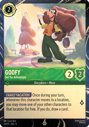 Goofy - Set for Adventure (39) [Disney Lorcana Promo Cards] Holofoil - Deck Out Gaming