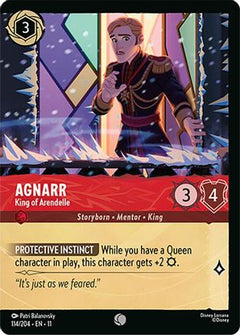 Agnarr - King of Arendelle (Foil) (114/204) [Winterspell] Cold Foil - Deck Out Gaming