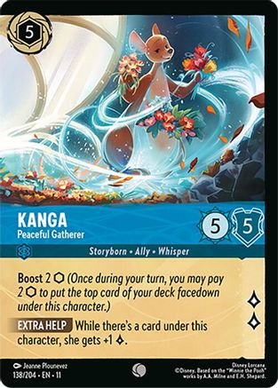 Kanga - Peaceful Gatherer (Foil) (138/204) [Winterspell] Cold Foil - Deck Out Gaming