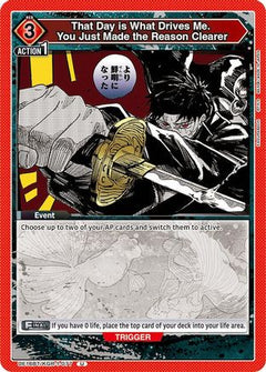 That Day is What Drives Me. You Just Made the Reason Clearer (UE16BT/KGR-1-077) [UE16BT: KAGURABACHI] - Deck Out Gaming