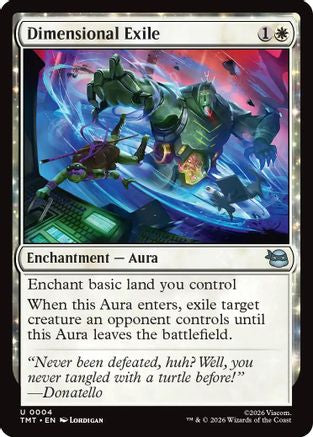 Dimensional Exile (4) [Teenage Mutant Ninja Turtles] foil - Deck Out Gaming