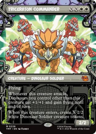 Triceraton Commander (Showcase) (226) [Teenage Mutant Ninja Turtles] - Deck Out Gaming
