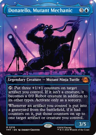 Donatello, Mutant Mechanic (Borderless) (216) [Teenage Mutant Ninja Turtles] - Deck Out Gaming
