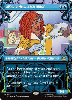 April O'Neil, Hacktivist (0227) (Showcase) (227) [Teenage Mutant Ninja Turtles] - Deck Out Gaming