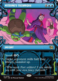 Kitsune's Technique (Showcase) (229) [Teenage Mutant Ninja Turtles] - Deck Out Gaming