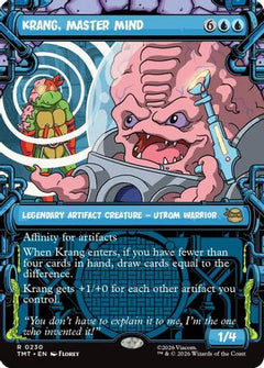 Krang, Master Mind (Showcase) (230) [Teenage Mutant Ninja Turtles] - Deck Out Gaming
